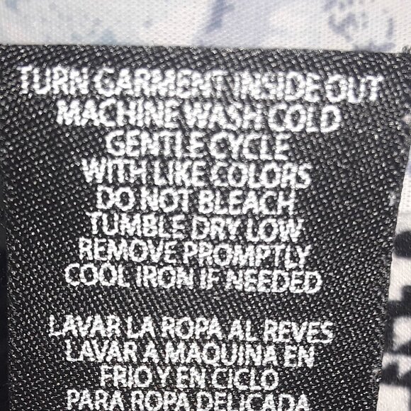 Eye Candy junior medium black/white patterned leggings - Picture 5 of 5